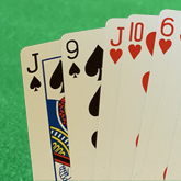 A hand of cards